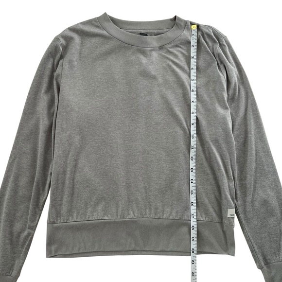 Vuori Daydream Long Sleeve Pullover Crewneck Sweater in Gray SZ S - Picture 8 of 9